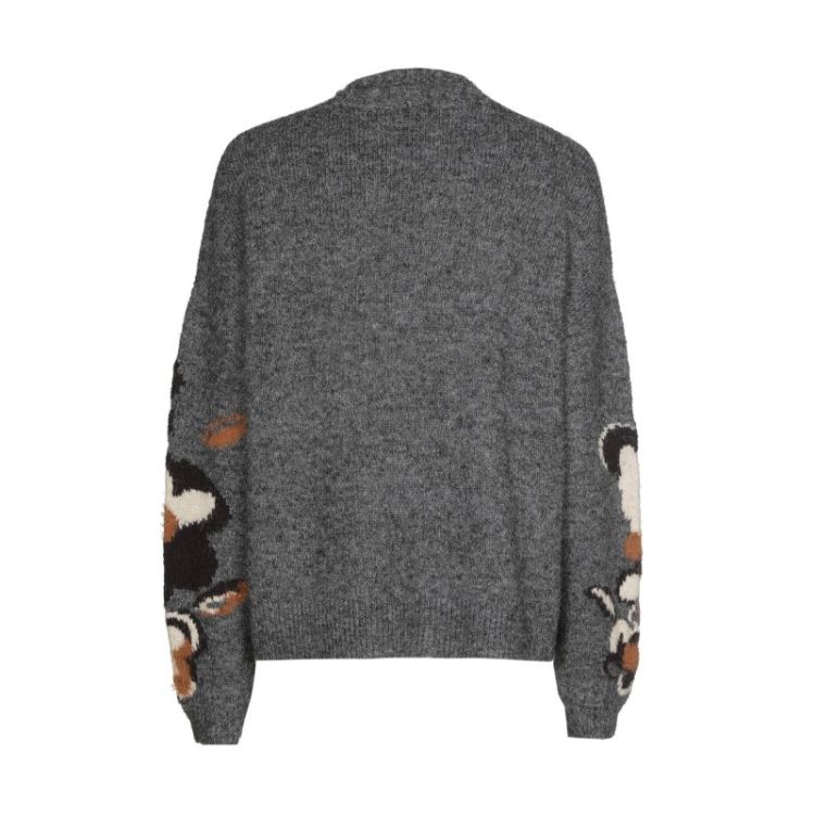 Winterse pull met bloemdetail 39 Multi Color