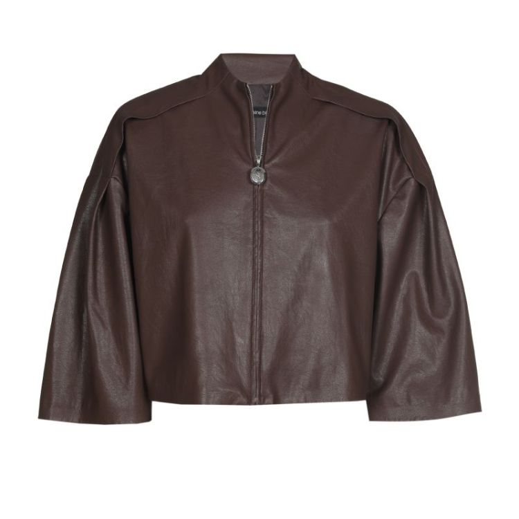 Bolerojas in vegan leather 32 Cacao