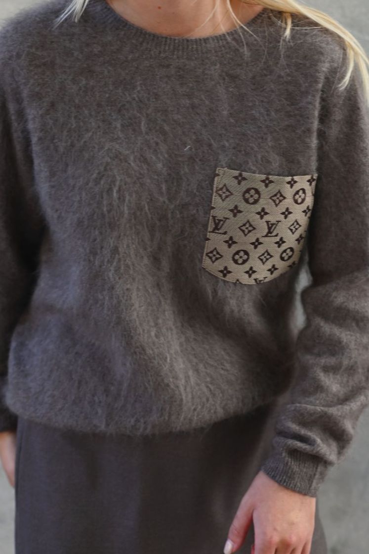 CASHMERE TRUI Beige Louis Vui
