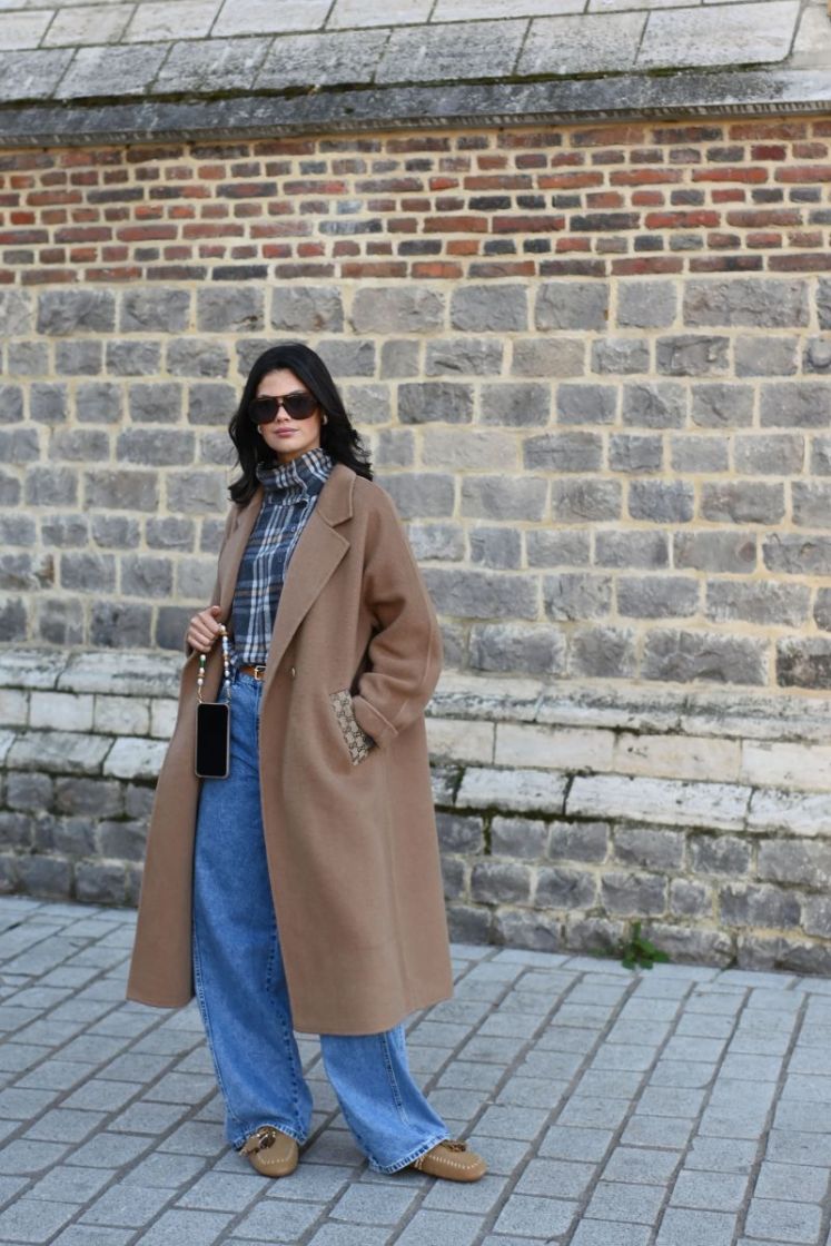 WOOL COAT CAMEL