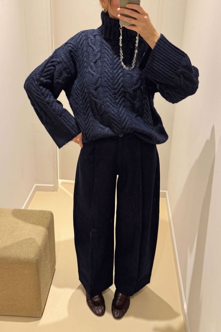 VMJOLENE BARREL NAVY NAVY BLAZER